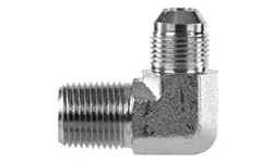 McLeod 139029 Fitting:Double Male:90 Degree:AN-4 To 1/8" NPT:Steel:Each
